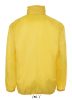 Uniszex széldzseki, gallérba rejtett kapucnival, SOL'S SO01618, Gold-2XL
