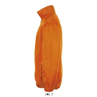   Uniszex széldzseki, gallérba rejtett kapucnival, SOL'S SO01618, Orange-XS
