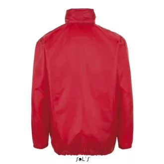   Uniszex széldzseki, gallérba rejtett kapucnival, SOL'S SO01618, Red-S