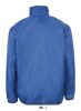 Uniszex széldzseki, gallérba rejtett kapucnival, SOL'S SO01618, Royal Blue-S