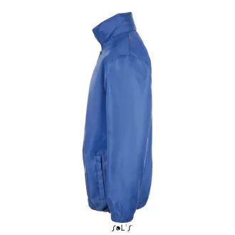   Uniszex széldzseki, gallérba rejtett kapucnival, SOL'S SO01618, Royal Blue-S