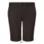 Férfi JASPER pamut rövidnadrág cipzáras sliccel, SOL'S SO01659, Black-38