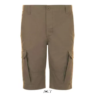   Férfi JACKSON pamut bermuda oldalsó szárzsebekkel, SOL'S SO01660, Chestnut-40