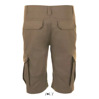   Férfi JACKSON pamut bermuda oldalsó szárzsebekkel, SOL'S SO01660, Chestnut-40