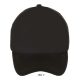 Uniszex hálós 5 paneles baseball sapka, SOL'S SO01668, Black-U