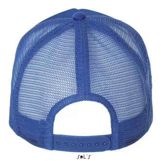   Uniszex hálós 5 paneles baseball sapka, SOL'S SO01668, Royal Blue-U