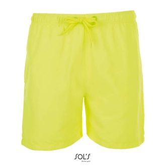   Férfi úszónadrág, short, SOL'S SO01689, Neon Yellow-XS