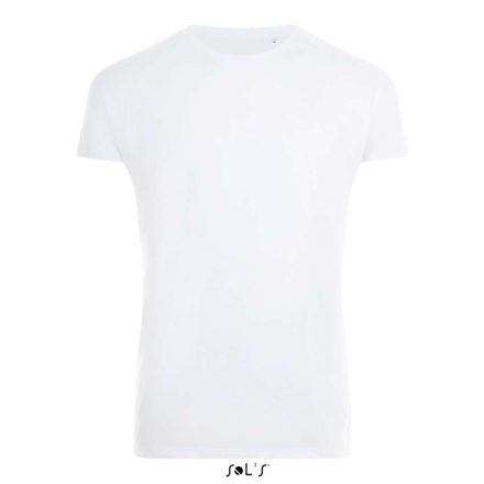 Férfi MAGMA szublimációs rövid ujjú póló , SOL'S SO01704, White-XL