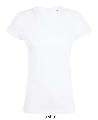 Női MAGMA szublimációs rövid ujjú póló , SOL'S SO01705, White-S