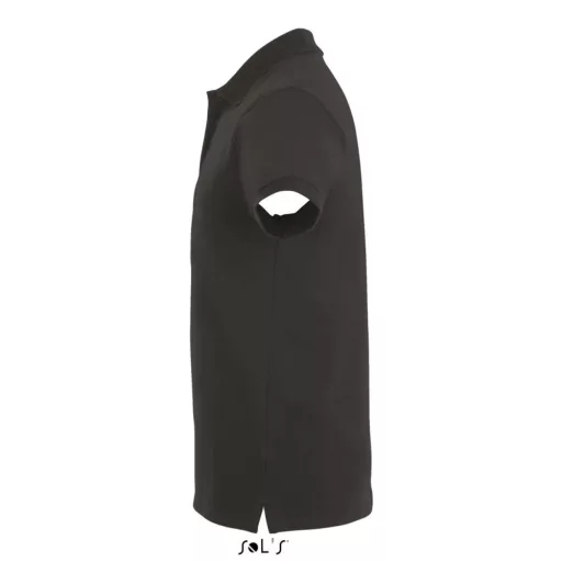 Férfi PHOENIX galléros sztreccs póló, SOL'S SO01708, Charcoal Melange-M