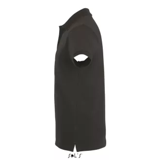   Férfi PHOENIX galléros sztreccs póló, SOL'S SO01708, Charcoal Melange-S