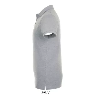   Férfi PHOENIX galléros sztreccs póló, SOL'S SO01708, Grey Melange-S