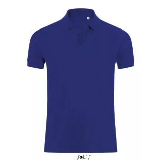   Férfi PHOENIX galléros sztreccs póló, SOL'S SO01708, Ultramarine-S