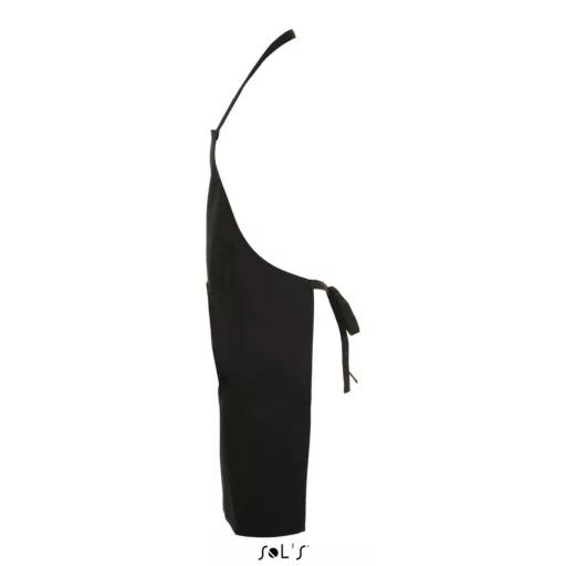 Uniszex GRAMERCY hosszú kötény első zsebbel, SOL'S SO01744, Black-U
