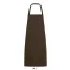 Uniszex GRAMERCY hosszú kötény első zsebbel, SOL'S SO01744, Chocolate-U