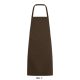 Uniszex GRAMERCY hosszú kötény első zsebbel, SOL'S SO01744, Chocolate-U