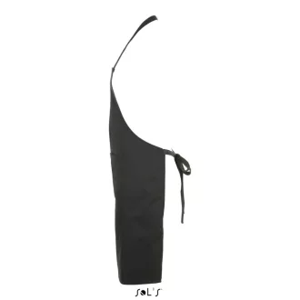   Uniszex GRAMERCY hosszú kötény első zsebbel, SOL'S SO01744, Dark Grey-U