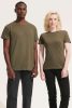 Női REGENT kereknyakú rövid ujjú pamut póló, SOL'S SO01825, Army-2XL