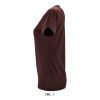 Női REGENT kereknyakú rövid ujjú pamut póló, SOL'S SO01825, Burgundy-S