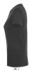 Női REGENT kereknyakú rövid ujjú pamut póló, SOL'S SO01825, Dark Grey-S