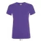 Női REGENT kereknyakú rövid ujjú pamut póló, SOL'S SO01825, Dark Purple-2XL