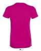 Női REGENT kereknyakú rövid ujjú pamut póló, SOL'S SO01825, Fuchsia-S