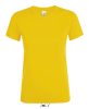 Női REGENT kereknyakú rövid ujjú pamut póló, SOL'S SO01825, Gold-XL