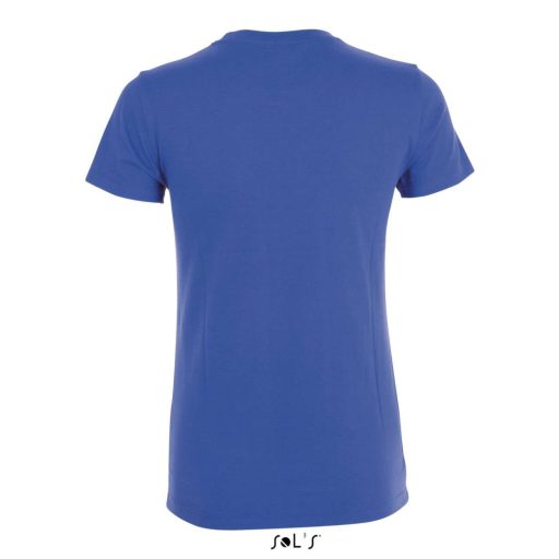 Női REGENT kereknyakú rövid ujjú pamut póló, SOL'S SO01825, Royal Blue-M