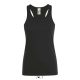 Női JUSTIN sporthátú trikó , SOL'S SO01826, Deep Black-XL