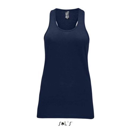 Női JUSTIN sporthátú trikó , SOL'S SO01826, French Navy-XL