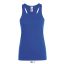 Női JUSTIN sporthátú trikó , SOL'S SO01826, Royal Blue-XS