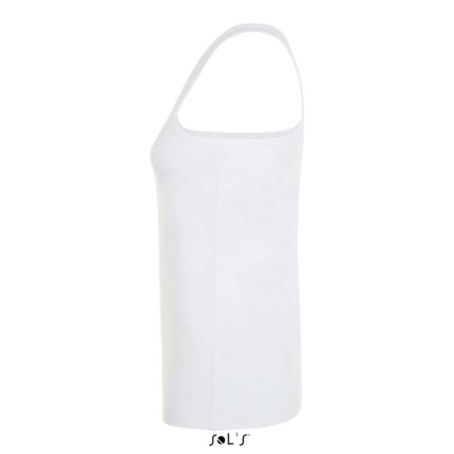 Női JUSTIN sporthátú trikó , SOL'S SO01826, White-L