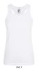 Női JUSTIN sporthátú trikó , SOL'S SO01826, White-S