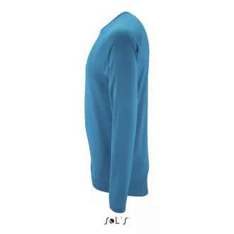   Férfi hosszú ujjú sport póló, SOL'S SO02071, Aqua-S