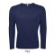 Férfi hosszú ujjú sport póló, SOL'S SO02071, French Navy-XL