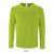 Férfi hosszú ujjú sport póló, SOL'S SO02071, Neon Green-L