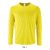 Férfi hosszú ujjú sport póló, SOL'S SO02071, Neon Yellow-2XL