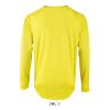 Férfi hosszú ujjú sport póló, SOL'S SO02071, Neon Yellow-S