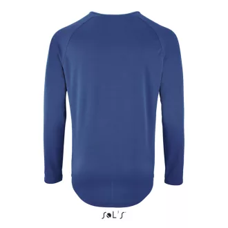   Férfi hosszú ujjú sport póló, SOL'S SO02071, Royal Blue-XL
