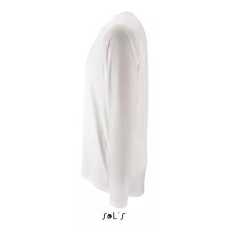   Férfi hosszú ujjú sport póló, SOL'S SO02071, White-S