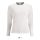 Női hosszú ujjú sport póló, SOL'S SO02072, White-XS