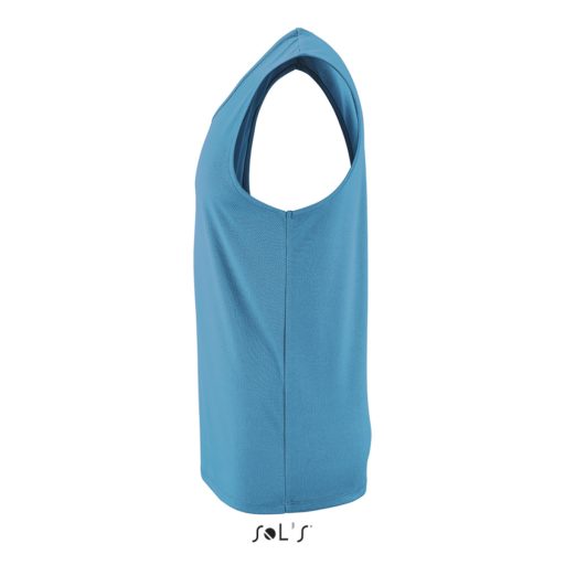 Férfi ujjatlan sport trikó, SOL'S SO02073, Aqua-3XL