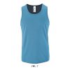 Férfi ujjatlan sport trikó, SOL'S SO02073, Aqua-S