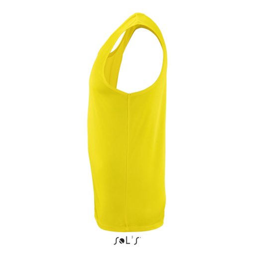 Férfi ujjatlan sport trikó, SOL'S SO02073, Neon Yellow-M