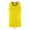 Férfi ujjatlan sport trikó, SOL'S SO02073, Neon Yellow-S