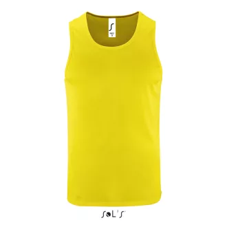   Férfi ujjatlan sport trikó, SOL'S SO02073, Neon Yellow-S