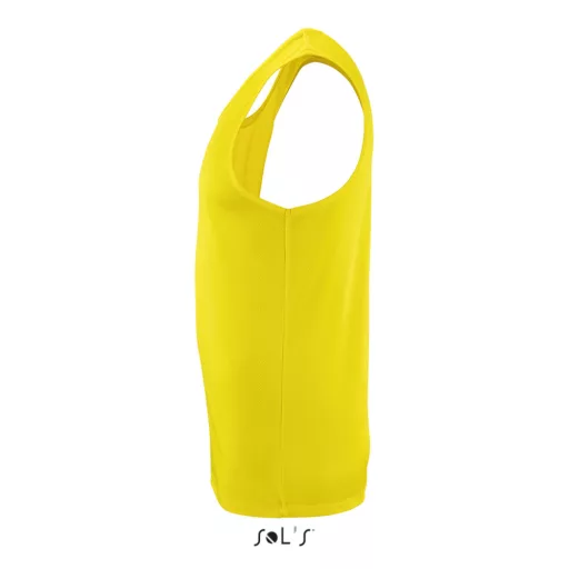 Férfi ujjatlan sport trikó, SOL'S SO02073, Neon Yellow-XL