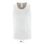 Férfi ujjatlan sport trikó, SOL'S SO02073, White-3XL