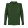 Férfi IMPERIAL hosszú ujjú környakas pamut póló, SOL'S SO02074, Bottle Green-S