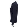 Női PERFECT hosszú ujjú galléros piké póló, SOL'S SO02083, French Navy-XL